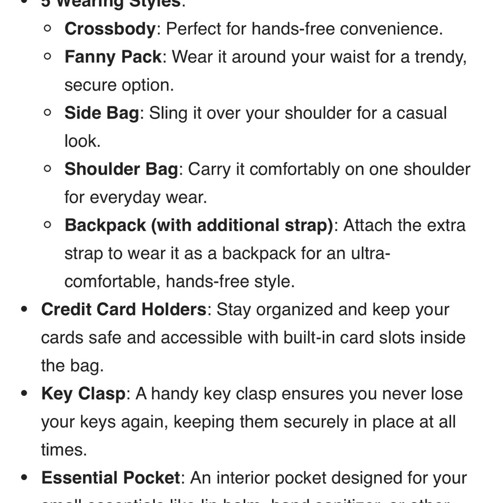 Brixley Leather Crossbody - Picture 6 of 7